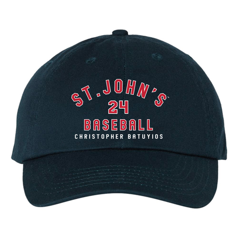 St. Johns - NCAA Baseball : Christopher Batuyios - Dad Hat
