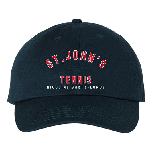 St. Johns - NCAA Women's Tennis : Nicoline Sartz-Lunde - Dad Hat