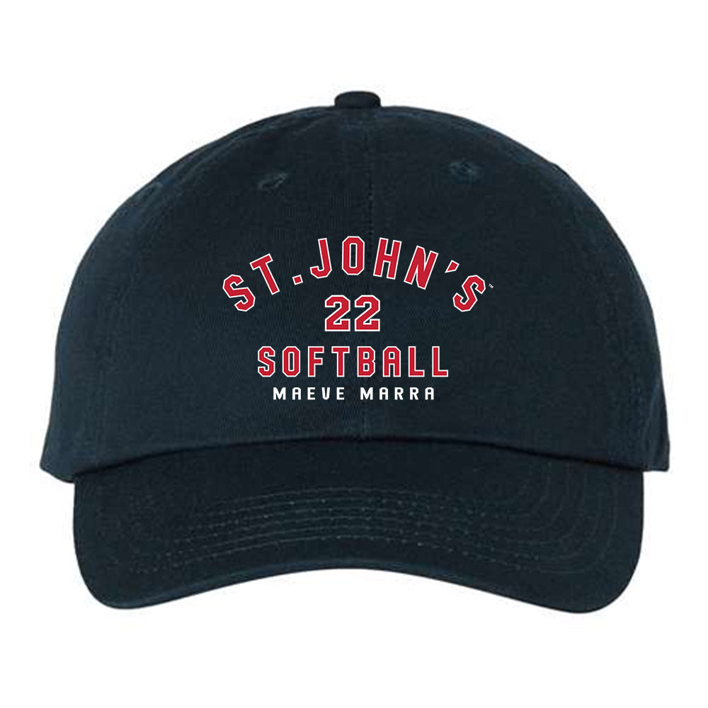 St. Johns - NCAA Softball : Maeve Marra - Dad Hat-0