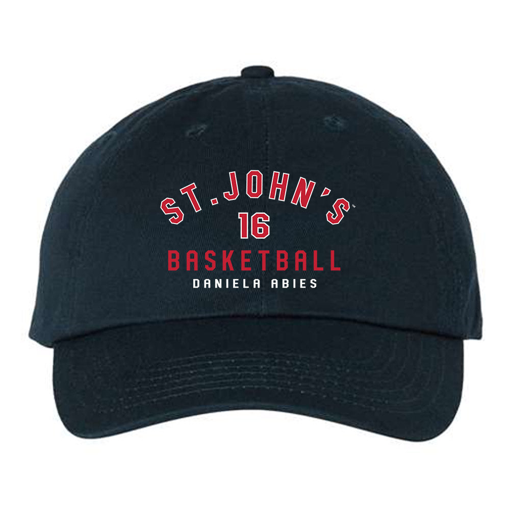 St. Johns - NCAA Women's Basketball : Daniela Abies - Dad Hat-0