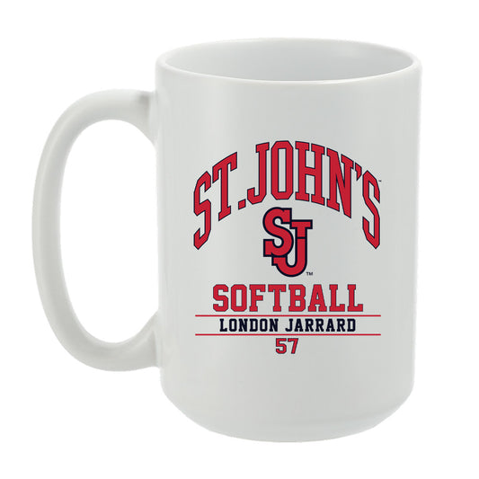 St. Johns - NCAA Softball : London Jarrard - Coffee Mug