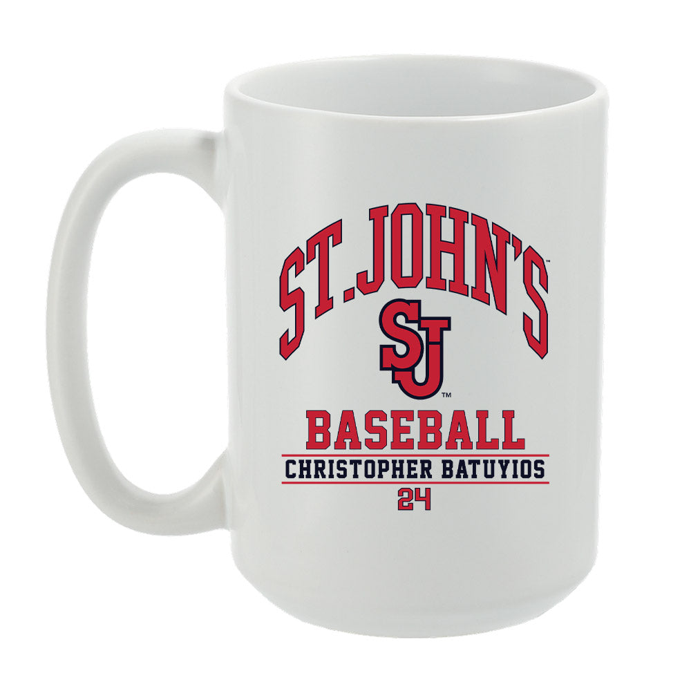 St. Johns - NCAA Baseball : Christopher Batuyios - Coffee Mug