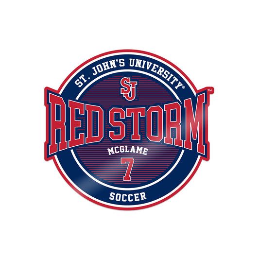 St. Johns - NCAA Women's Soccer : Molly McGlame - Sticker