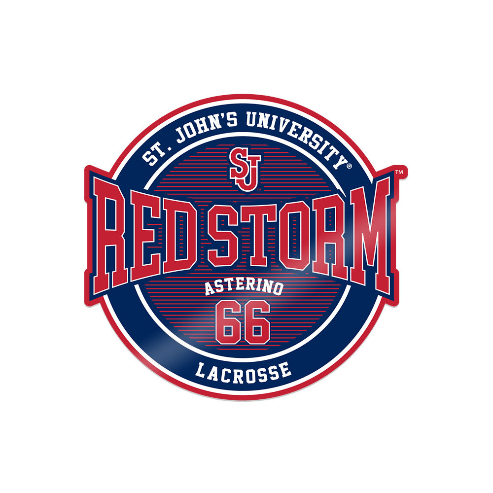 St. Johns - NCAA Men's Lacrosse : Joey Asterino - Sticker