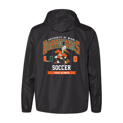 Miami - NCAA Women's Soccer : Vikki Alonzo - Windbreaker-1