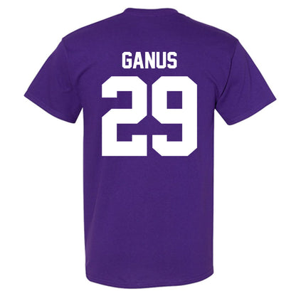 Northwestern - NCAA Baseball : Tyler Ganus - Classic Shersey T-Shirt-1