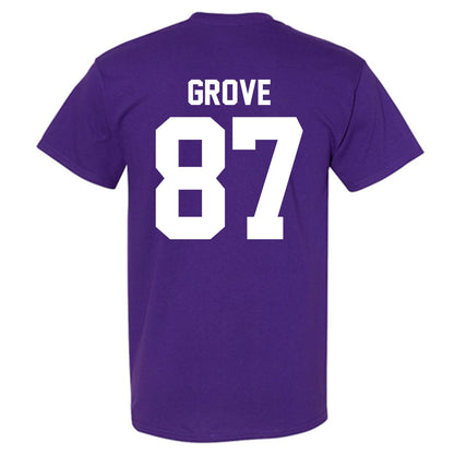 Northwestern - NCAA Football : Carson Grove - Classic Shersey T-Shirt-1