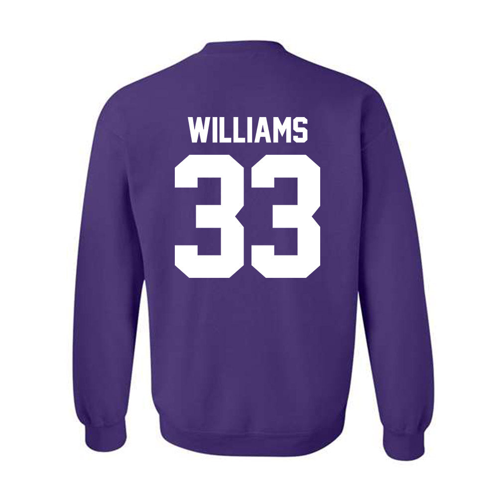 Northwestern - NCAA Women's Basketball : Taylor Williams - Classic Shersey Crewneck Sweatshirt-1