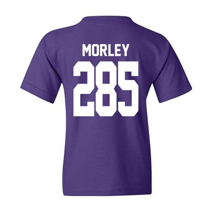 Northwestern - NCAA Wrestling : Dirk Morley - Classic Shersey Youth T-Shirt-1