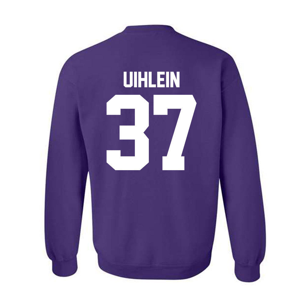 Northwestern - NCAA Football : Mac Uihlein - Classic Shersey Crewneck Sweatshirt-1