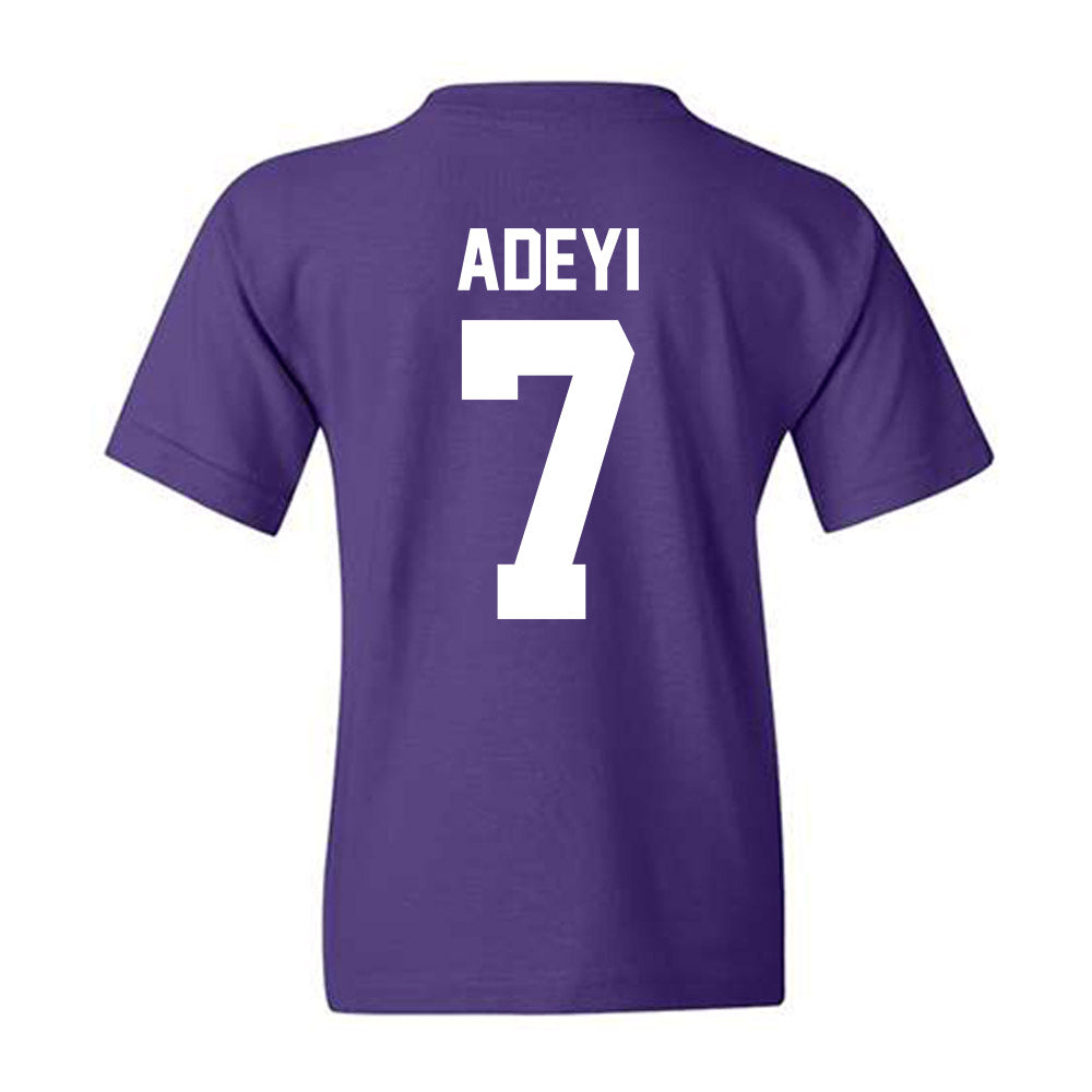 Northwestern - NCAA Football : Ore Adeyi - Classic Shersey Youth T-Shirt-1