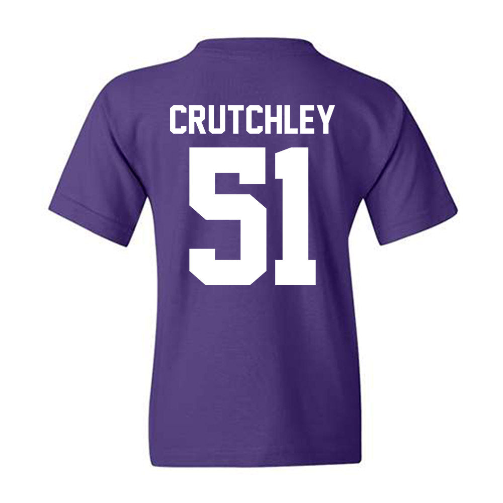 Northwestern - NCAA Football : Miles Crutchley - Classic Shersey Youth T-Shirt-1