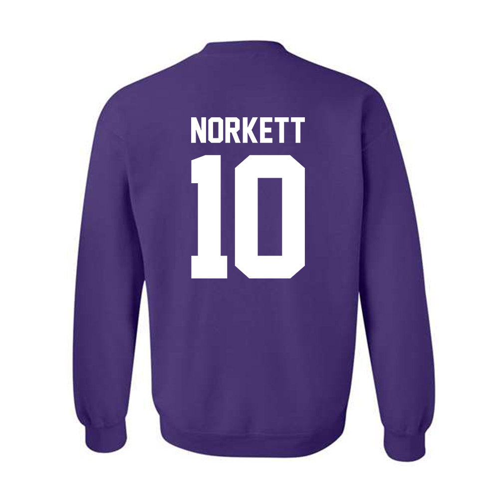 Northwestern - NCAA Women's Soccer : Megan Norkett - Classic Shersey Crewneck Sweatshirt-1