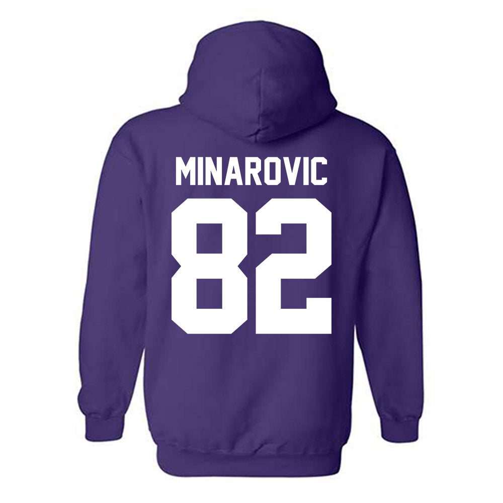 Northwestern - NCAA Softball : Grace Minarovic - Classic Shersey Hooded Sweatshirt-1