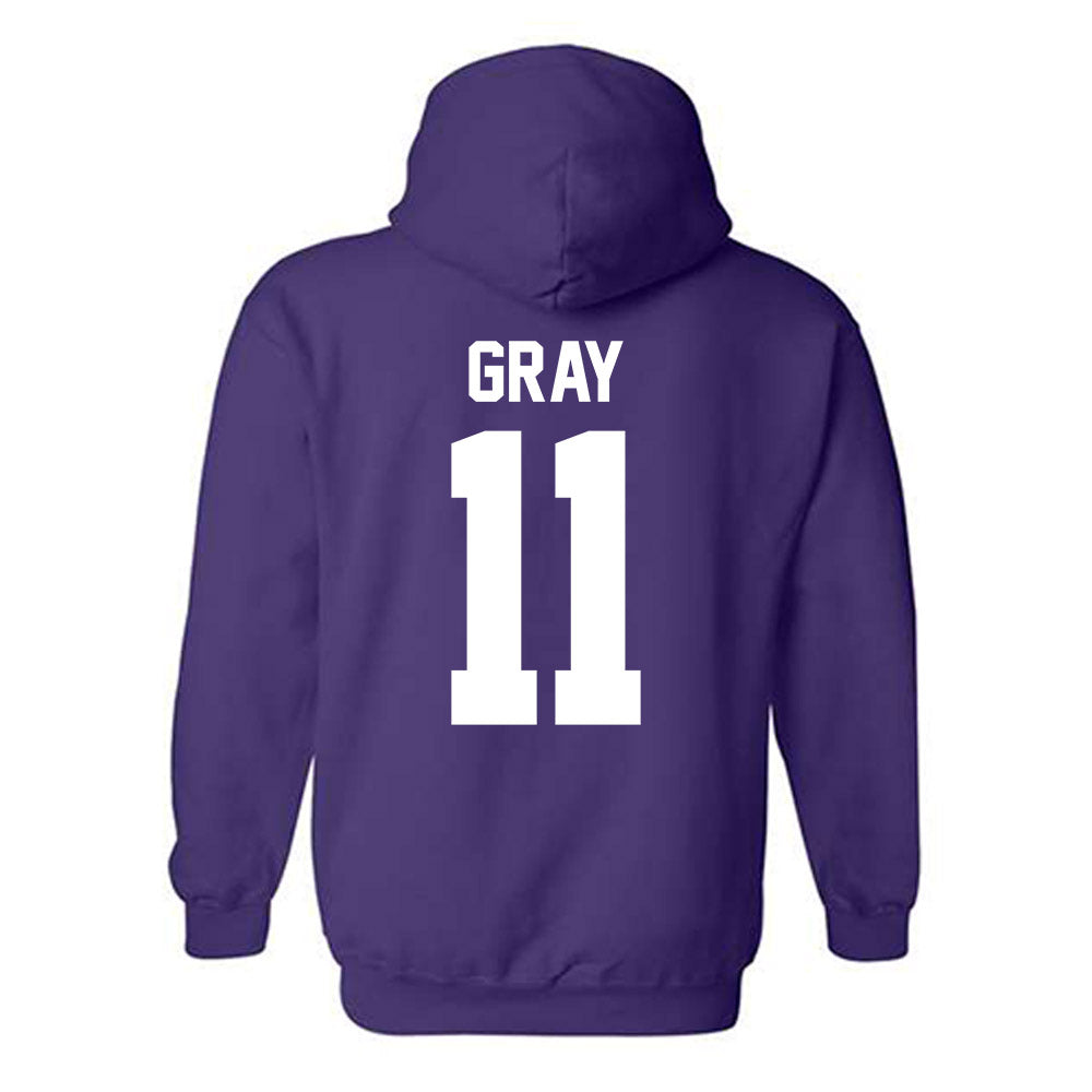 Northwestern - NCAA Football : Donnie Gray - Classic Shersey Hooded Sweatshirt-1