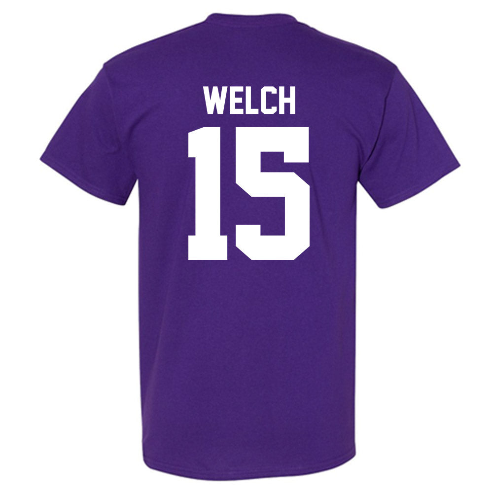 Northwestern - NCAA Women's Lacrosse : Kathryn Welch - Classic Shersey T-Shirt-1