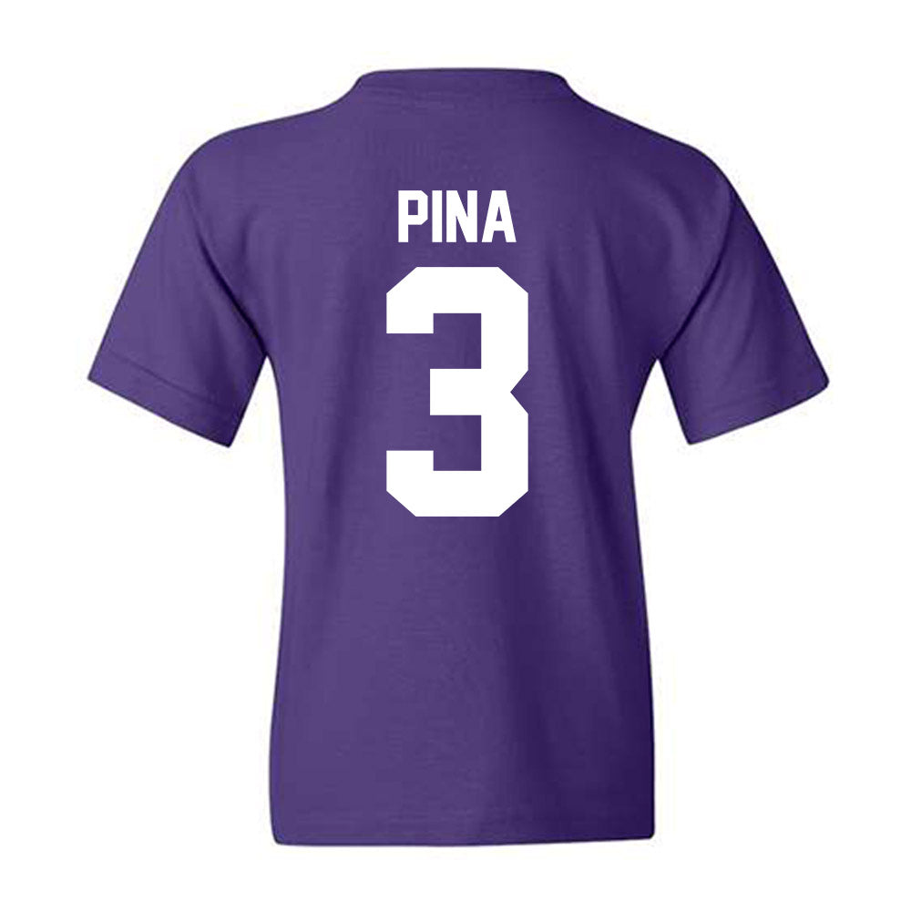 Northwestern - NCAA Women's Basketball : Maggie Pina - Classic Shersey Youth T-Shirt-1