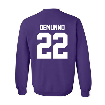 Northwestern - NCAA Women's Lacrosse : Serafina DeMunno - Classic Shersey Crewneck Sweatshirt-1