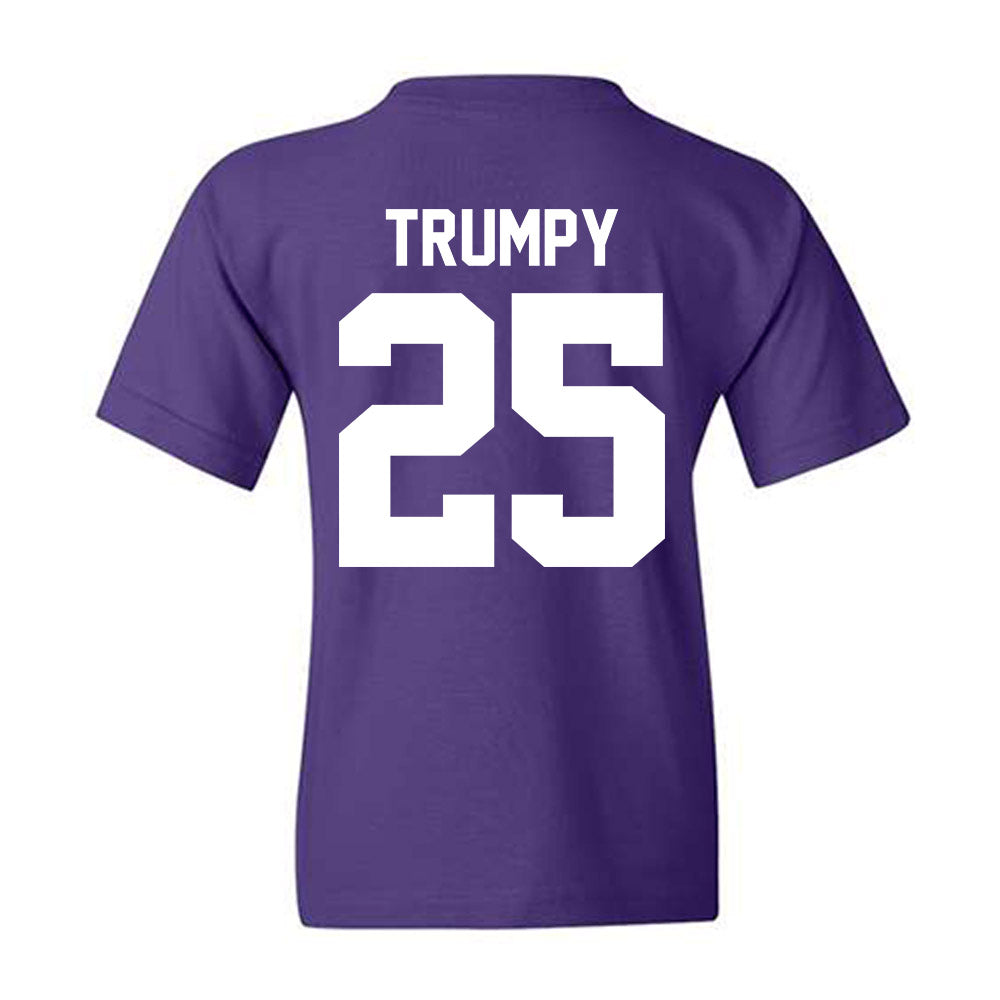 Northwestern - NCAA Women's Basketball : Lauren Trumpy - Classic Shersey Youth T-Shirt-1