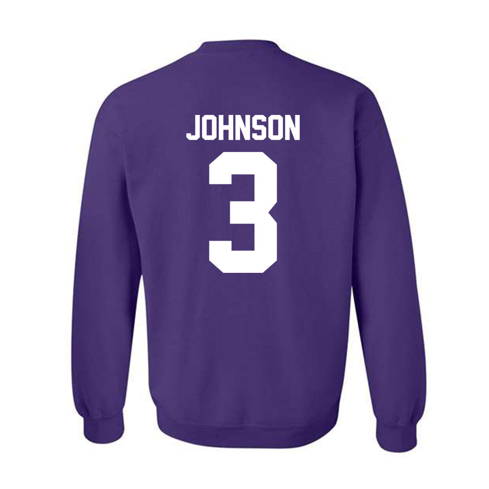 Northwestern - NCAA Men's Soccer : Andrew Johnson - Classic Shersey Crewneck Sweatshirt-1