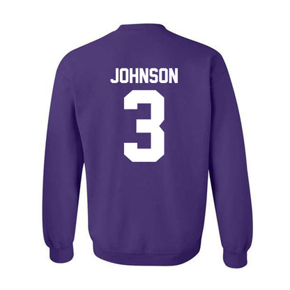 Northwestern - NCAA Men's Soccer : Andrew Johnson - Classic Shersey Crewneck Sweatshirt-1