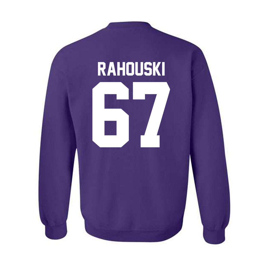 Northwestern - NCAA Football : Dennis Rahouski - Classic Shersey Crewneck Sweatshirt-1