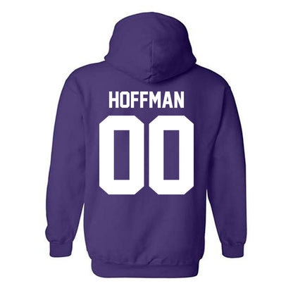 Northwestern - NCAA Baseball : Maddox Hoffman - Classic Shersey Hooded Sweatshirt-1