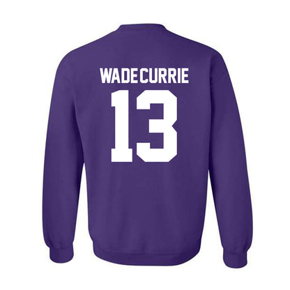 Northwestern - NCAA Women's Fencing : Ava Wade-Currie - Classic Shersey Crewneck Sweatshirt-1