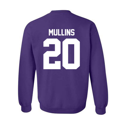 Northwestern - NCAA Men's Basketball : Justin Mullins - Classic Shersey Crewneck Sweatshirt-1