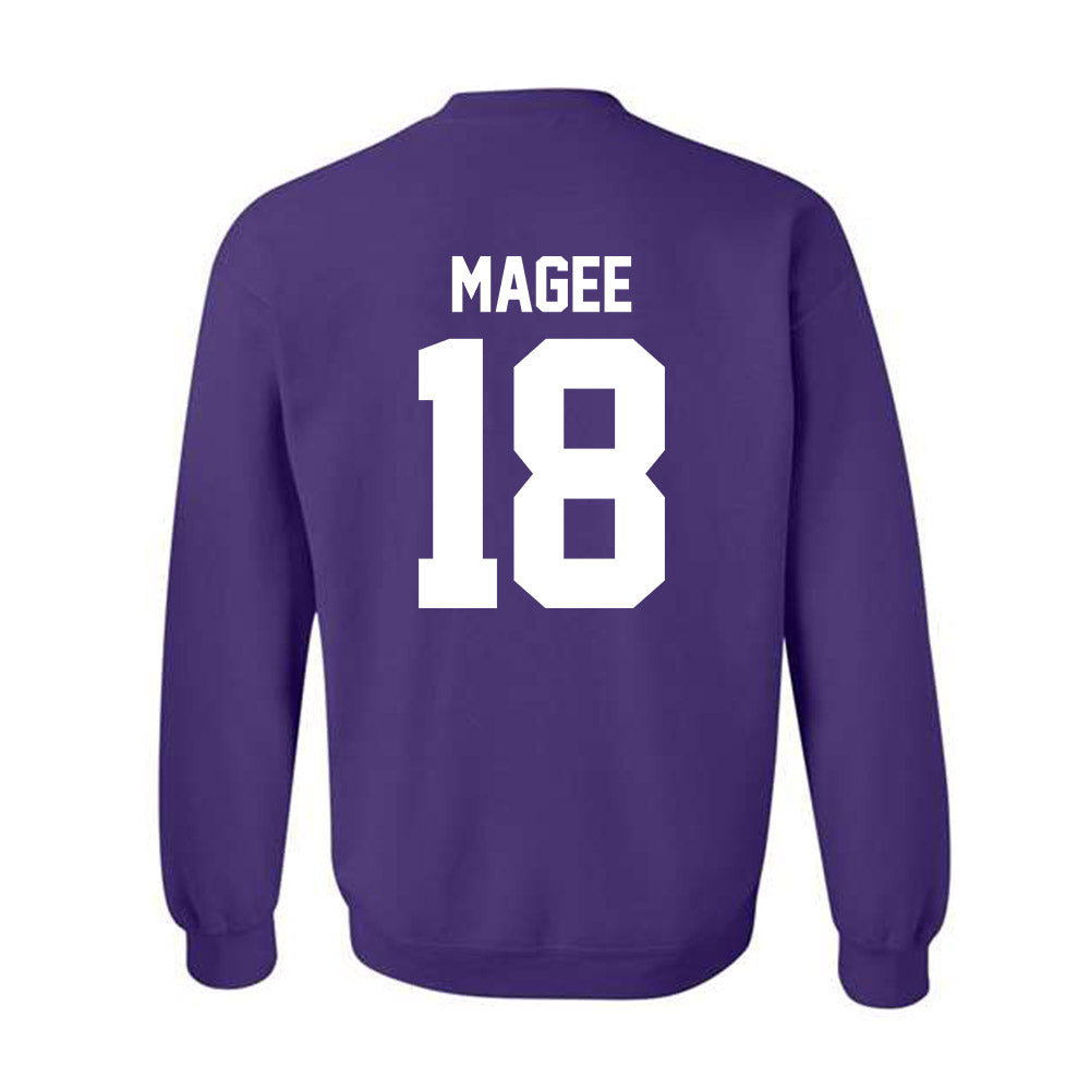 Northwestern - NCAA Football : Camp Magee - Classic Shersey Crewneck Sweatshirt-1