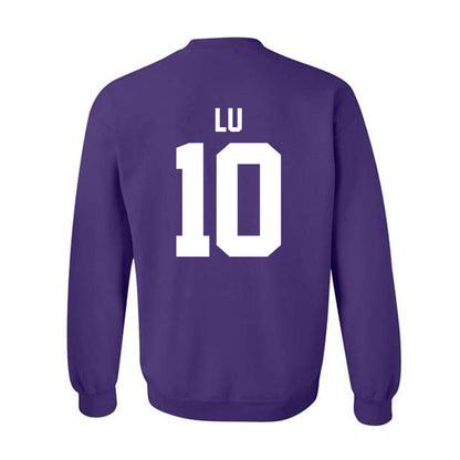 Northwestern - NCAA Women's Fencing : Amy Lu - Classic Shersey Crewneck Sweatshirt-1