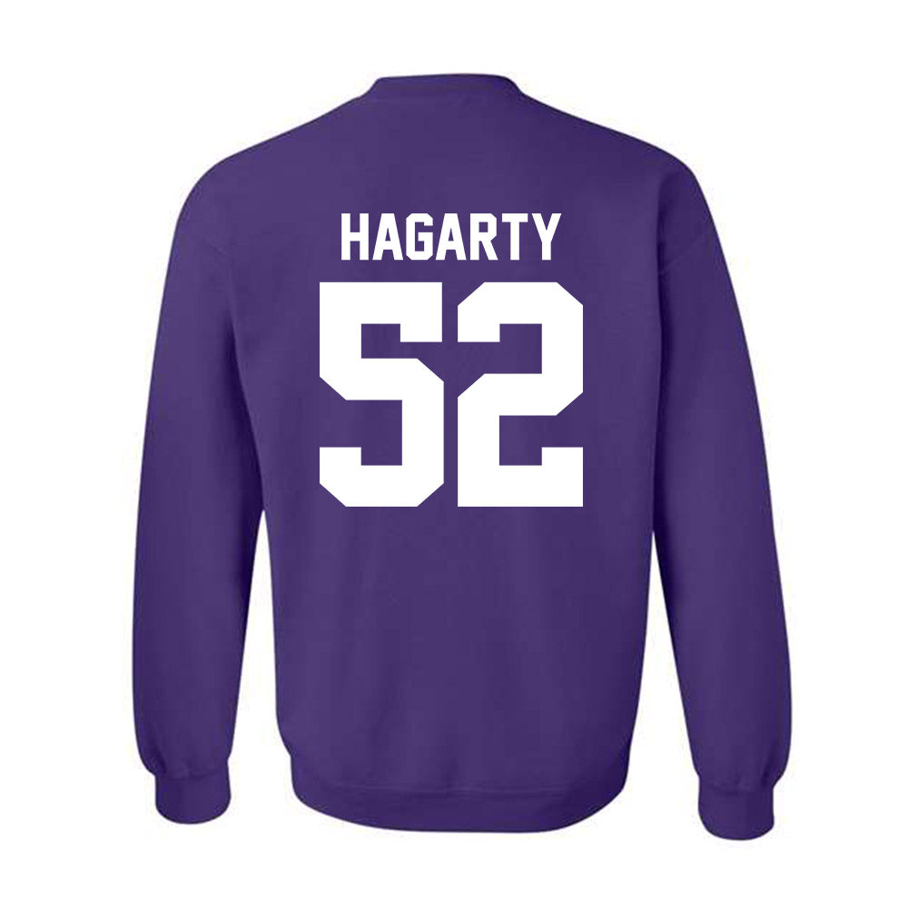 Northwestern - NCAA Football : Richie Hagarty - Classic Shersey Crewneck Sweatshirt-1