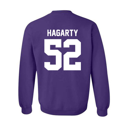 Northwestern - NCAA Football : Richie Hagarty - Classic Shersey Crewneck Sweatshirt-1