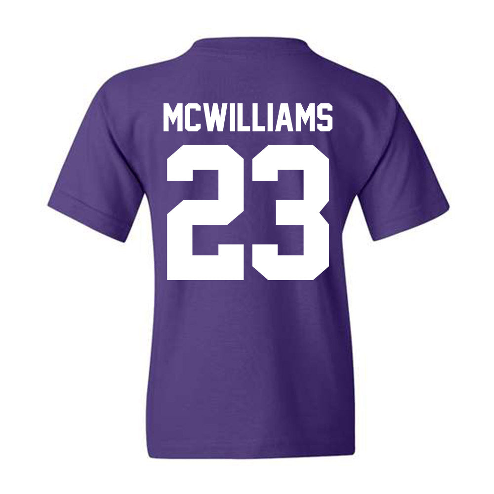 Northwestern - NCAA Women's Basketball : Jasmine McWilliams - Classic Shersey Youth T-Shirt