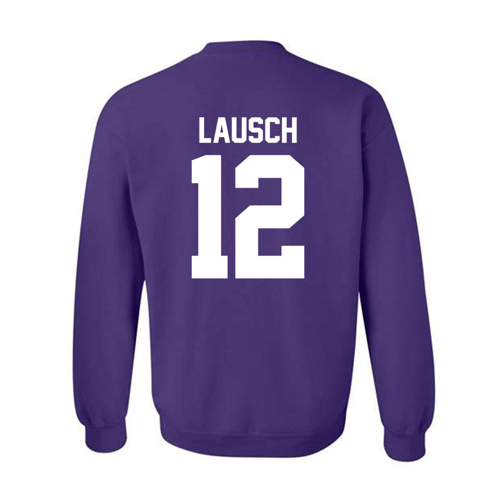 Northwestern - NCAA Football : Jack Lausch - Classic Shersey Crewneck Sweatshirt-1