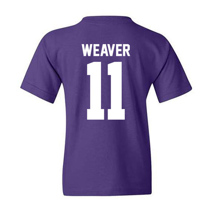 Northwestern - NCAA Women's Basketball : Hailey Weaver - Classic Shersey Youth T-Shirt-1