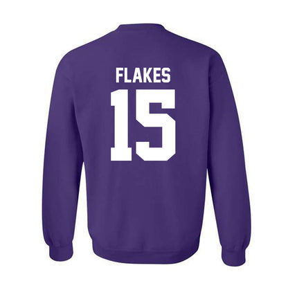 Northwestern - NCAA Football : Brendan Flakes - Classic Shersey Crewneck Sweatshirt-1