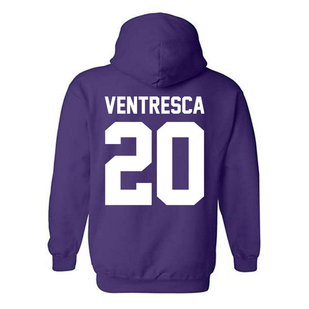 Northwestern - NCAA Women's Lacrosse : Alexis Ventresca - Classic Shersey Hooded Sweatshirt-1