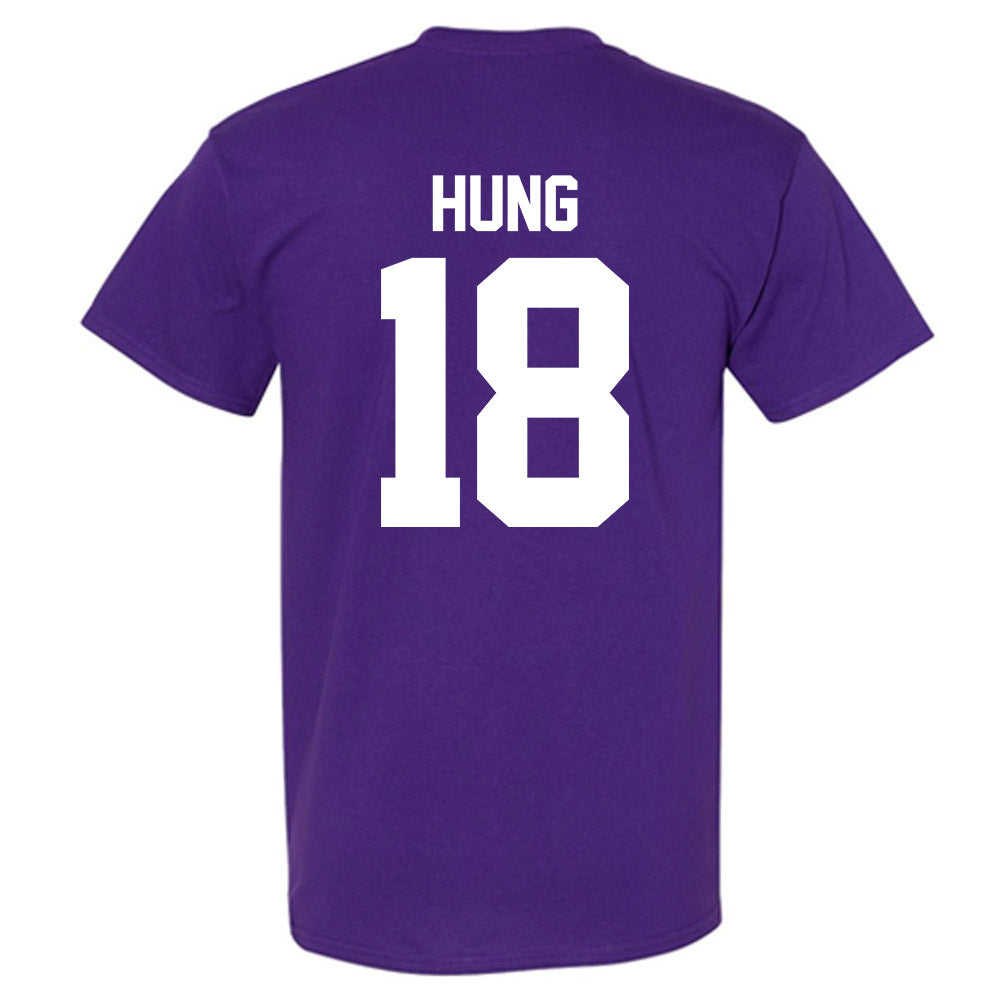 Northwestern - NCAA Women's Fencing : Juliana Hung - Classic Shersey T-Shirt-1