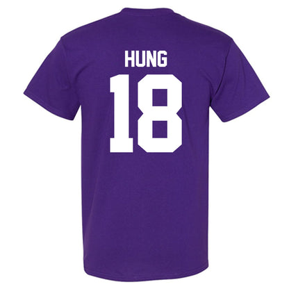 Northwestern - NCAA Women's Fencing : Juliana Hung - Classic Shersey T-Shirt-1
