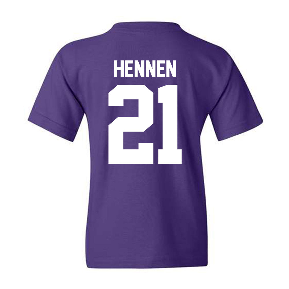 Northwestern - NCAA Women's Soccer : Kate Hennen - Classic Shersey Youth T-Shirt