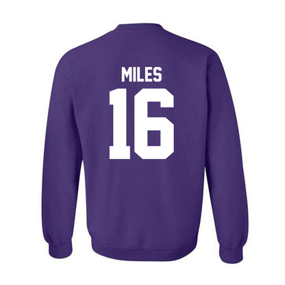 Northwestern - NCAA Women's Lacrosse : Niki Miles - Classic Shersey Crewneck Sweatshirt-1