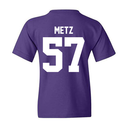 Northwestern - NCAA Football : Greyson Metz - Classic Shersey Youth T-Shirt-1