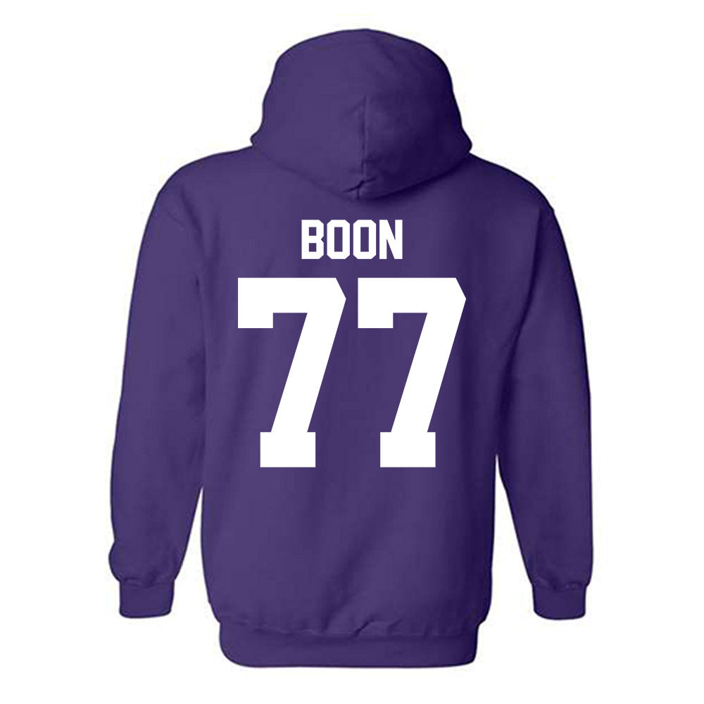 Northwestern - NCAA Women's Field Hockey : Juliana Boon - Classic Shersey Hooded Sweatshirt-1