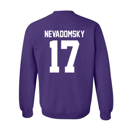 Northwestern - NCAA Women's Soccer : Presley Nevadomsky - Classic Shersey Crewneck Sweatshirt-1