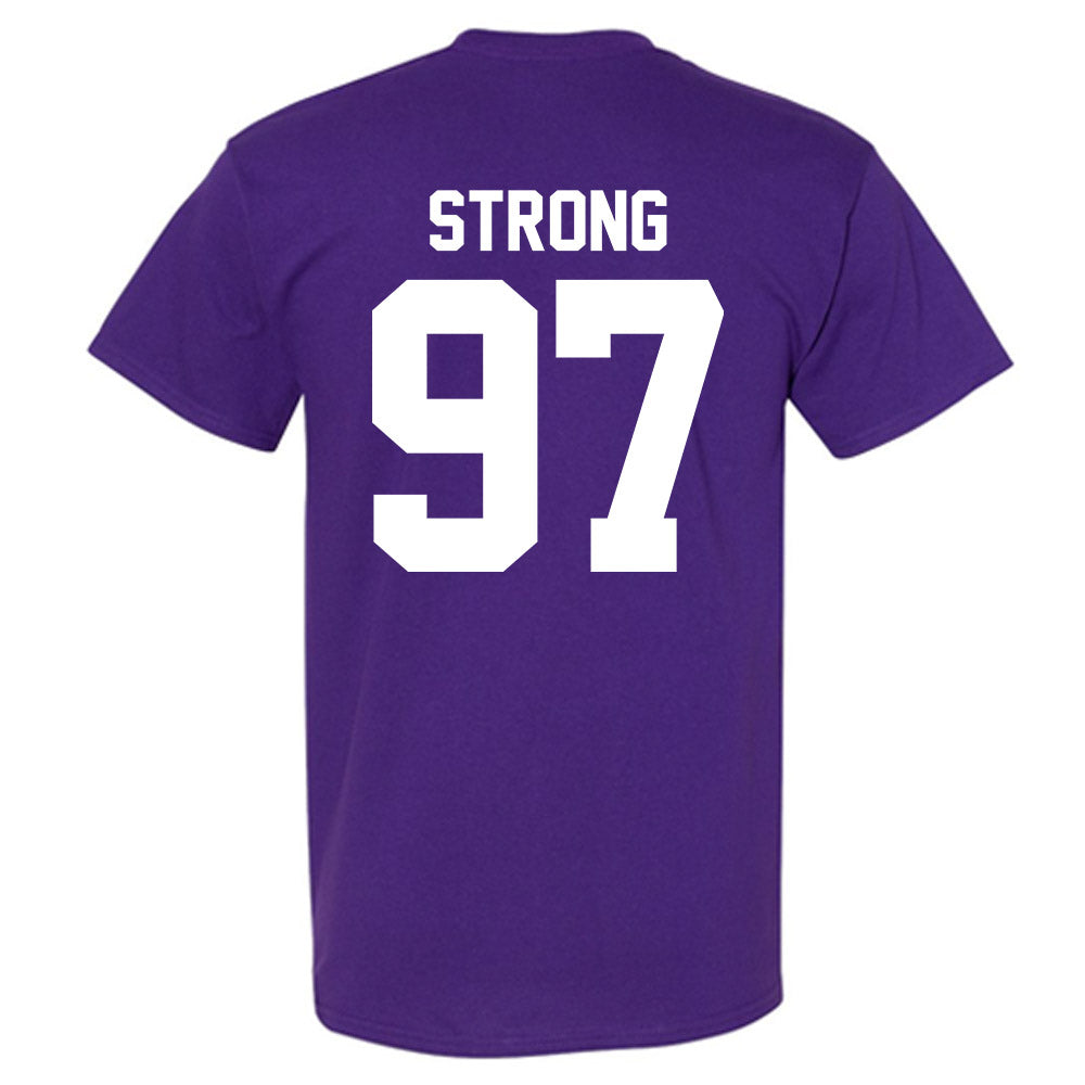Northwestern - NCAA Football : Braxton Strong - Classic Shersey T-Shirt-1