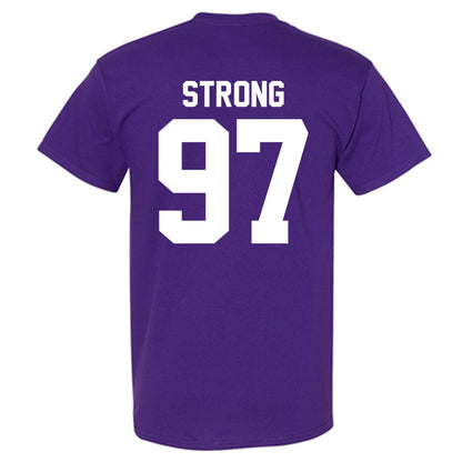 Northwestern - NCAA Football : Braxton Strong - Classic Shersey T-Shirt-1