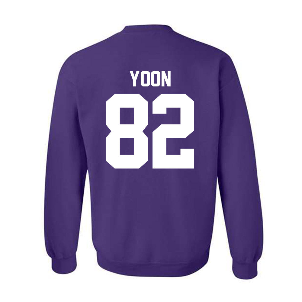 Northwestern - NCAA Women's Fencing : Julia Yoon - Classic Shersey Crewneck Sweatshirt-1