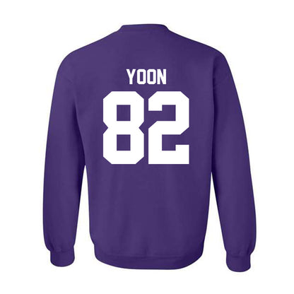 Northwestern - NCAA Women's Fencing : Julia Yoon - Classic Shersey Crewneck Sweatshirt-1