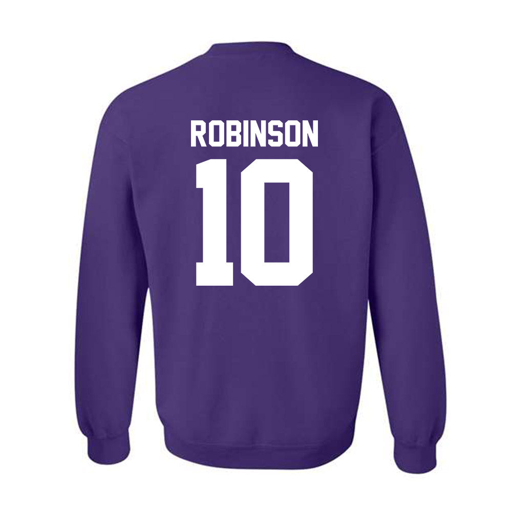 Northwestern - NCAA Softball : Kansas Robinson - Classic Shersey Crewneck Sweatshirt-1